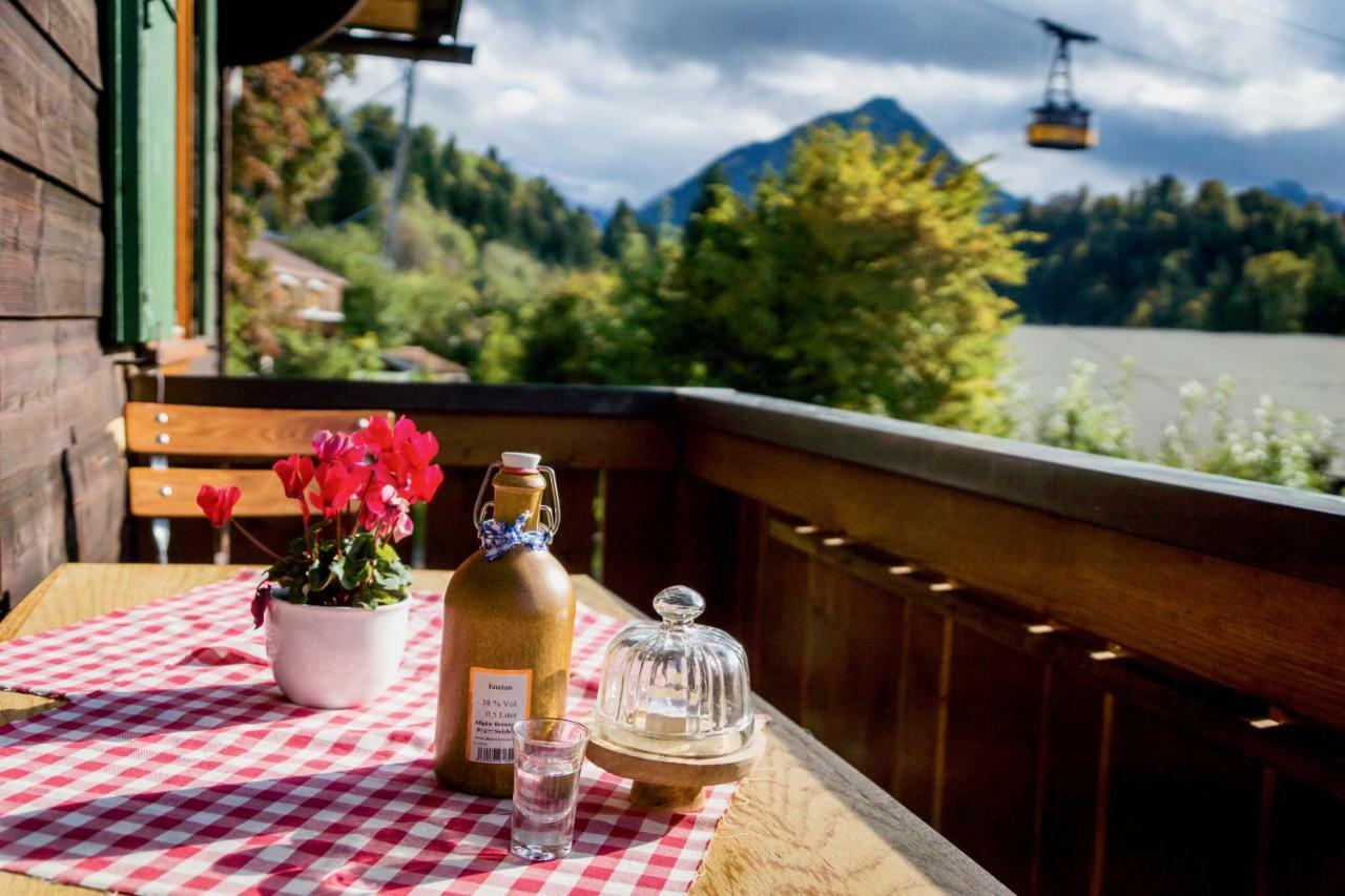 Zur Gluecklichen Kuh Hotel Oberstdorf Exterior photo