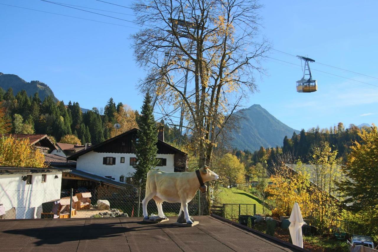 Zur Gluecklichen Kuh Hotel Oberstdorf Exterior photo